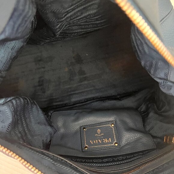 Prada Blue Saffano Cuir Baltico bag - Picture 11 of 11
